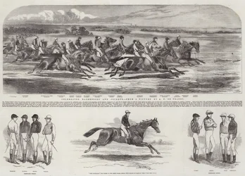 Celebrated Racehorses and Jockeys
